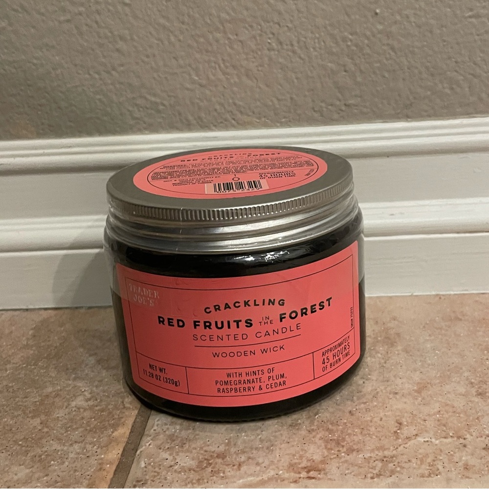 Trader Joe’s Red Fruits in the Forest Candle